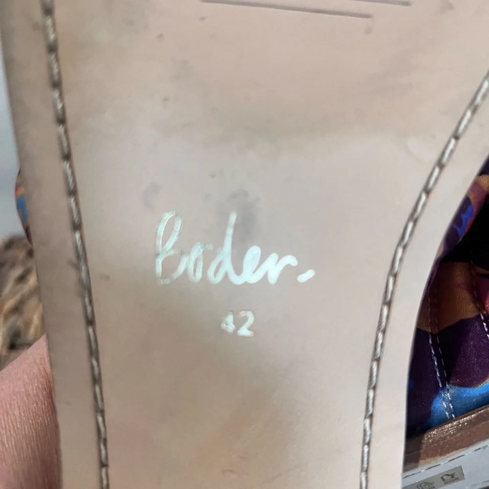 BODEN Printed Satin Slide Sandals - Picture 11 of 11
